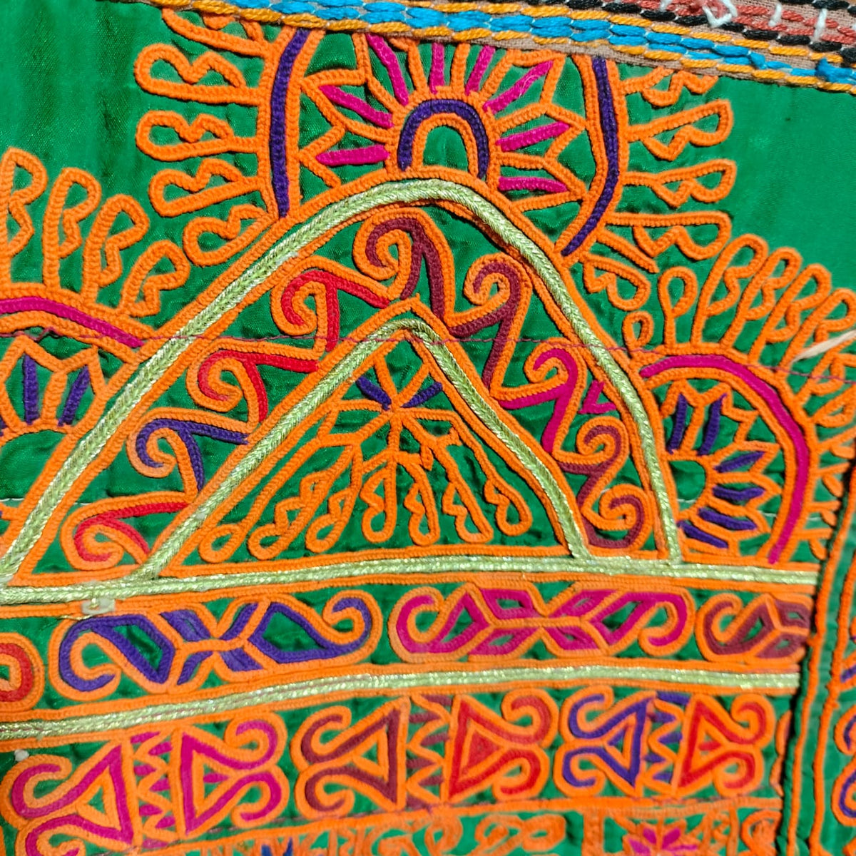 Handcrafted embroidered shoulder Bag