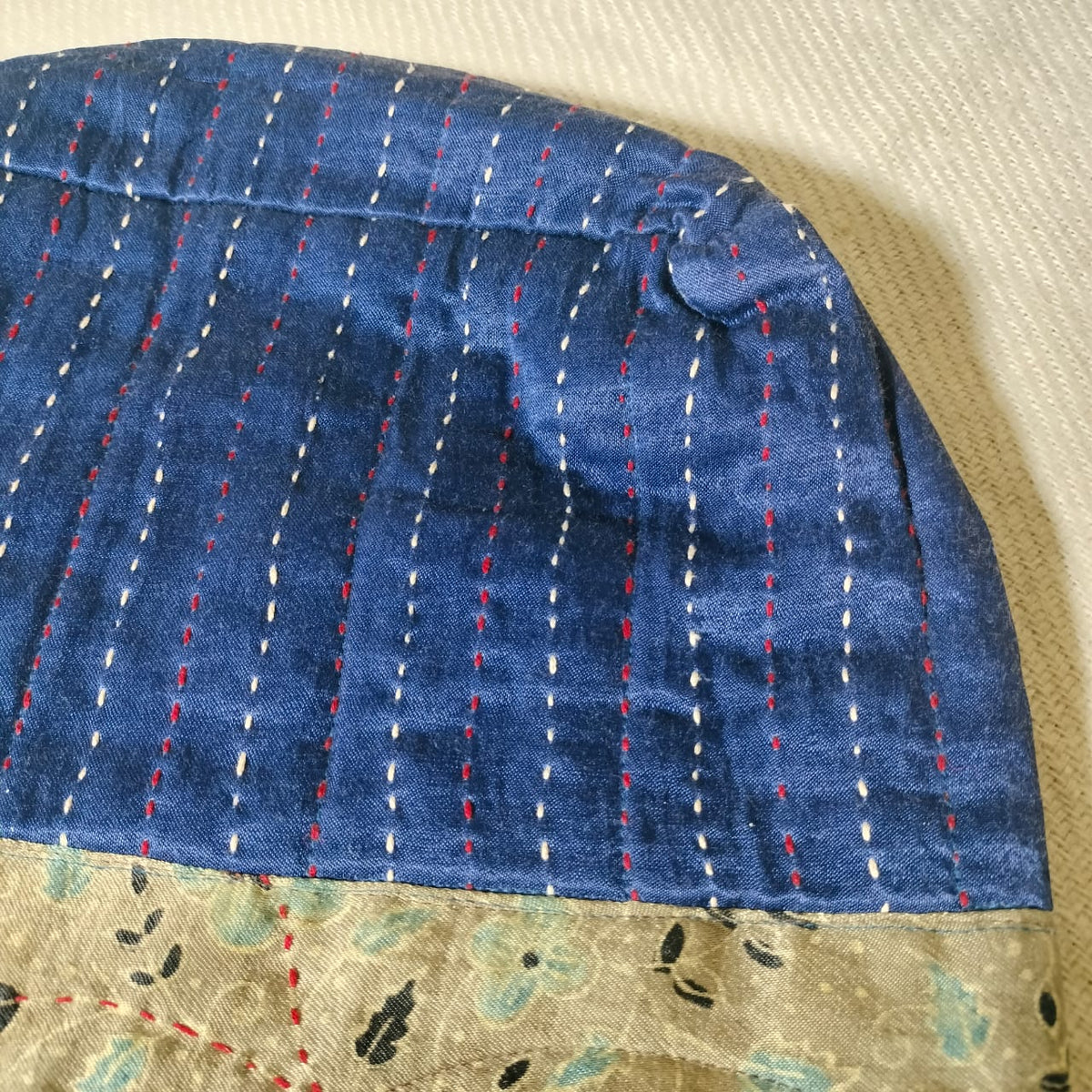 Unique hand crafted khantha work Shoulder bags