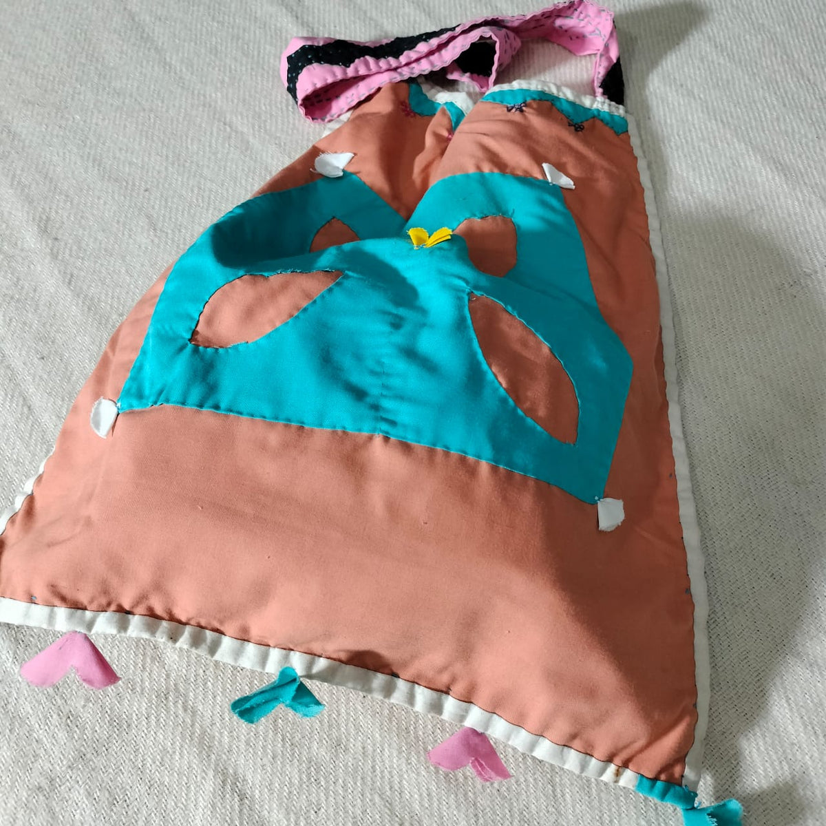 Handcrafted patchwork shoulder Bag