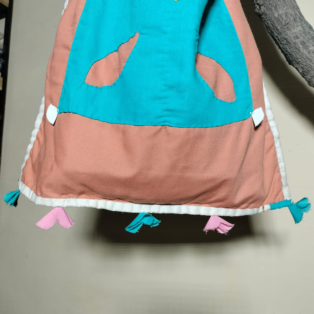 Handcrafted patchwork shoulder Bag