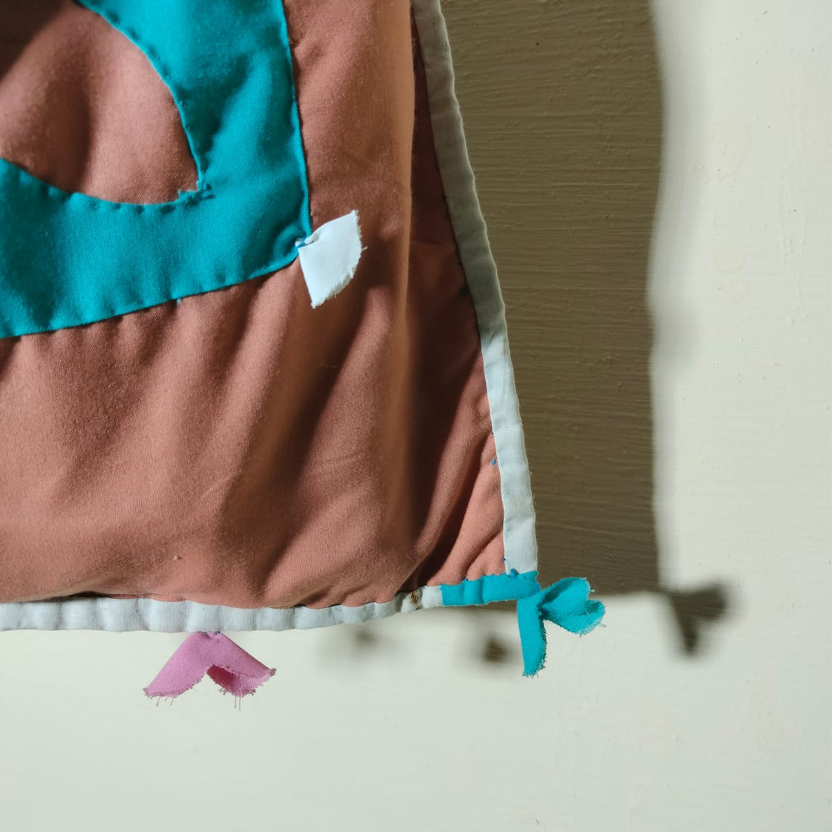Handcrafted patchwork shoulder Bag