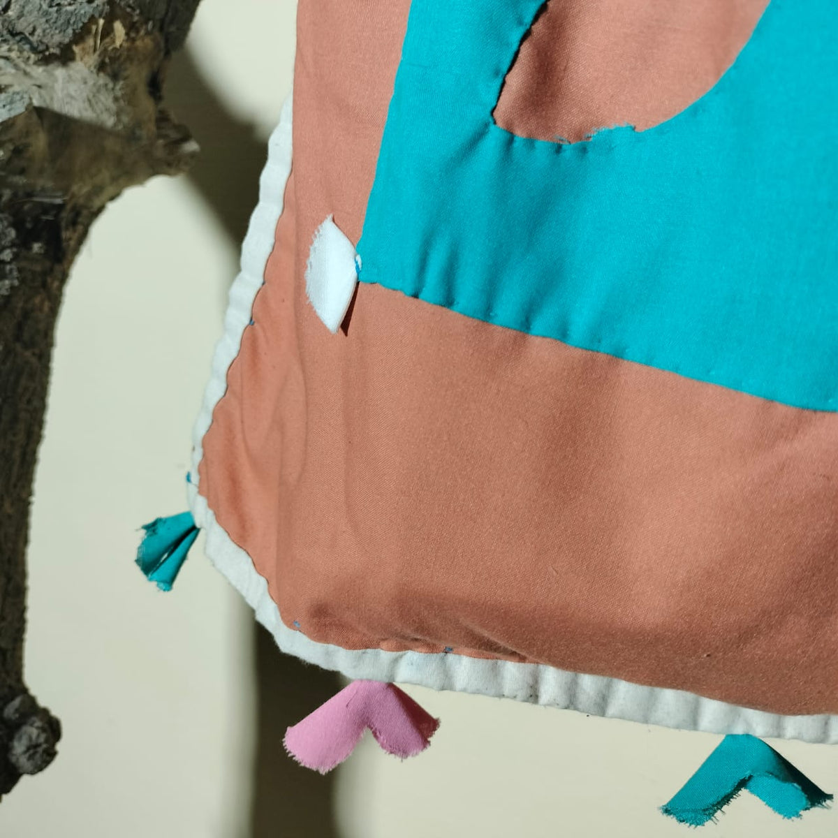 Handcrafted patchwork shoulder Bag