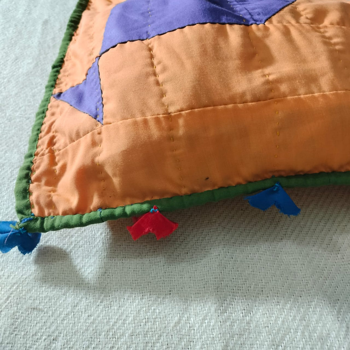 Handcrafted patchwork shoulder Bag