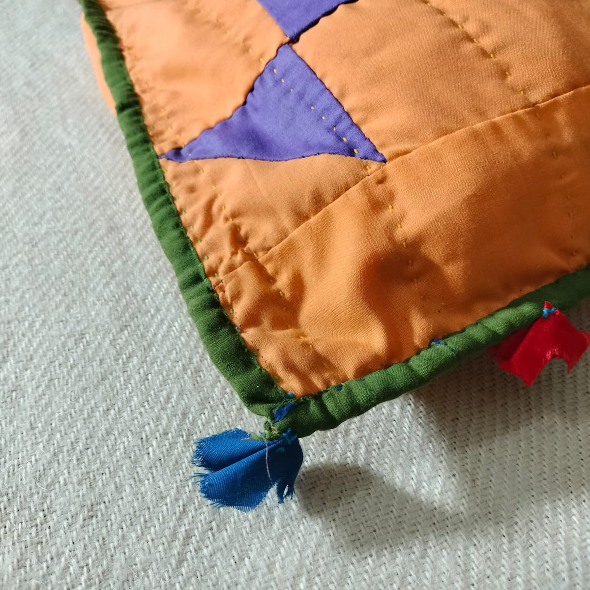 Handcrafted patchwork shoulder Bag