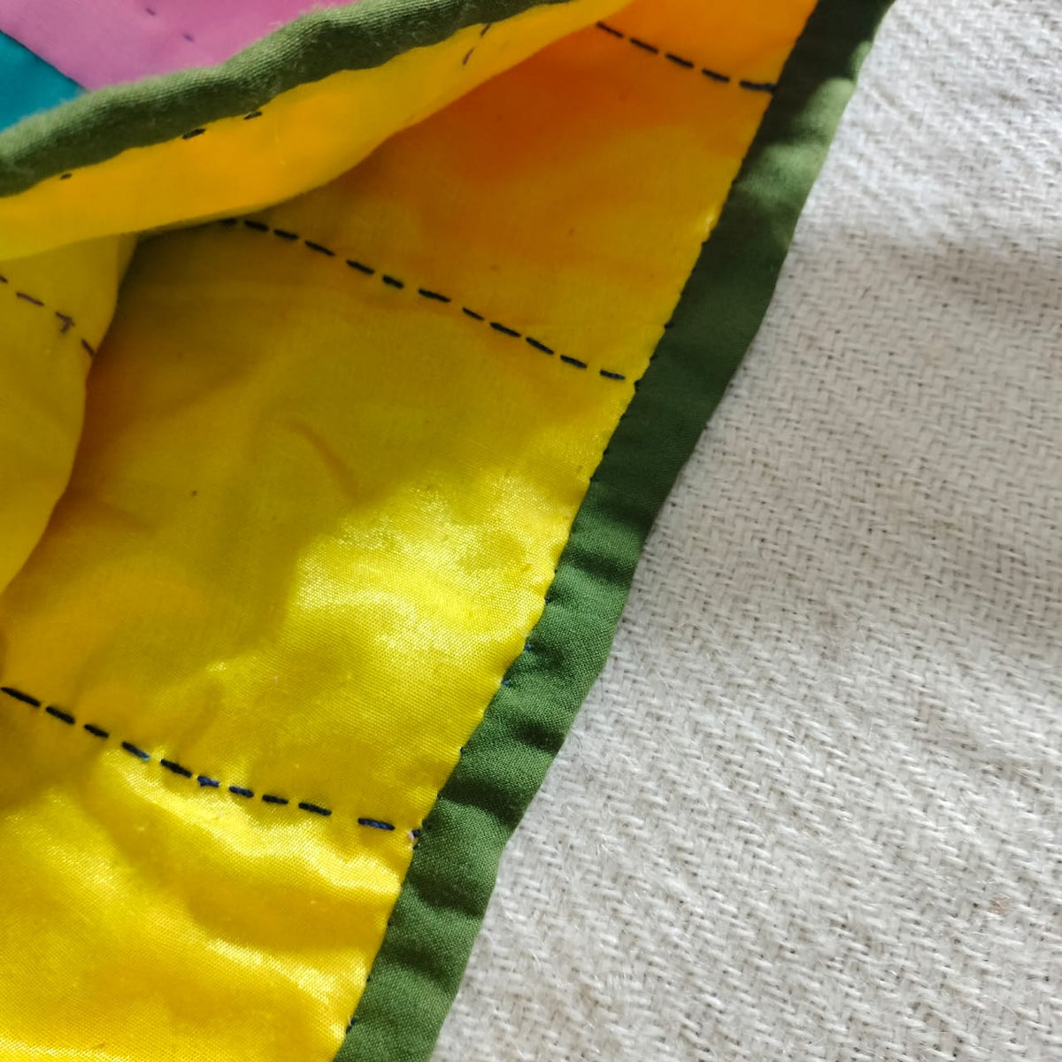 Handcrafted patchwork shoulder Bag