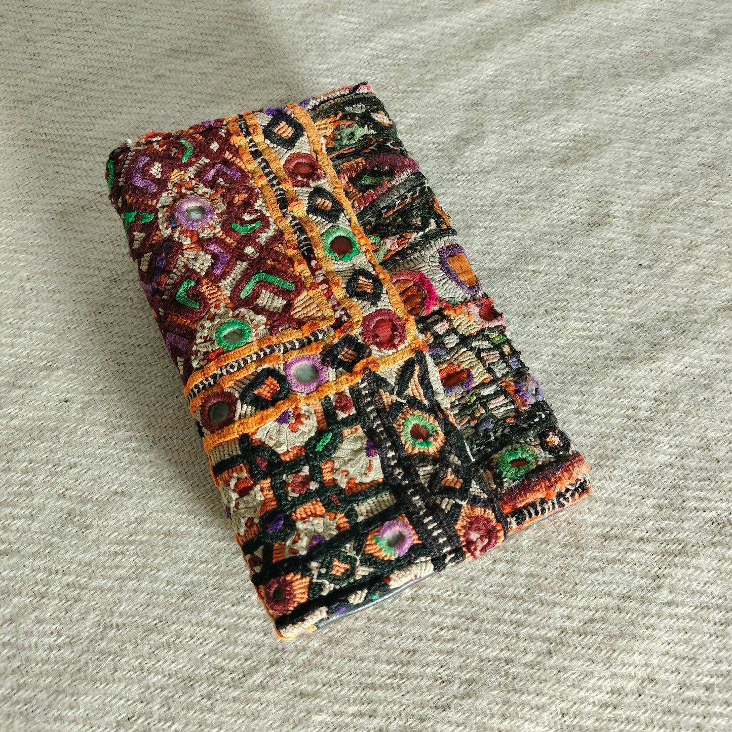 Vintage handmade clutch