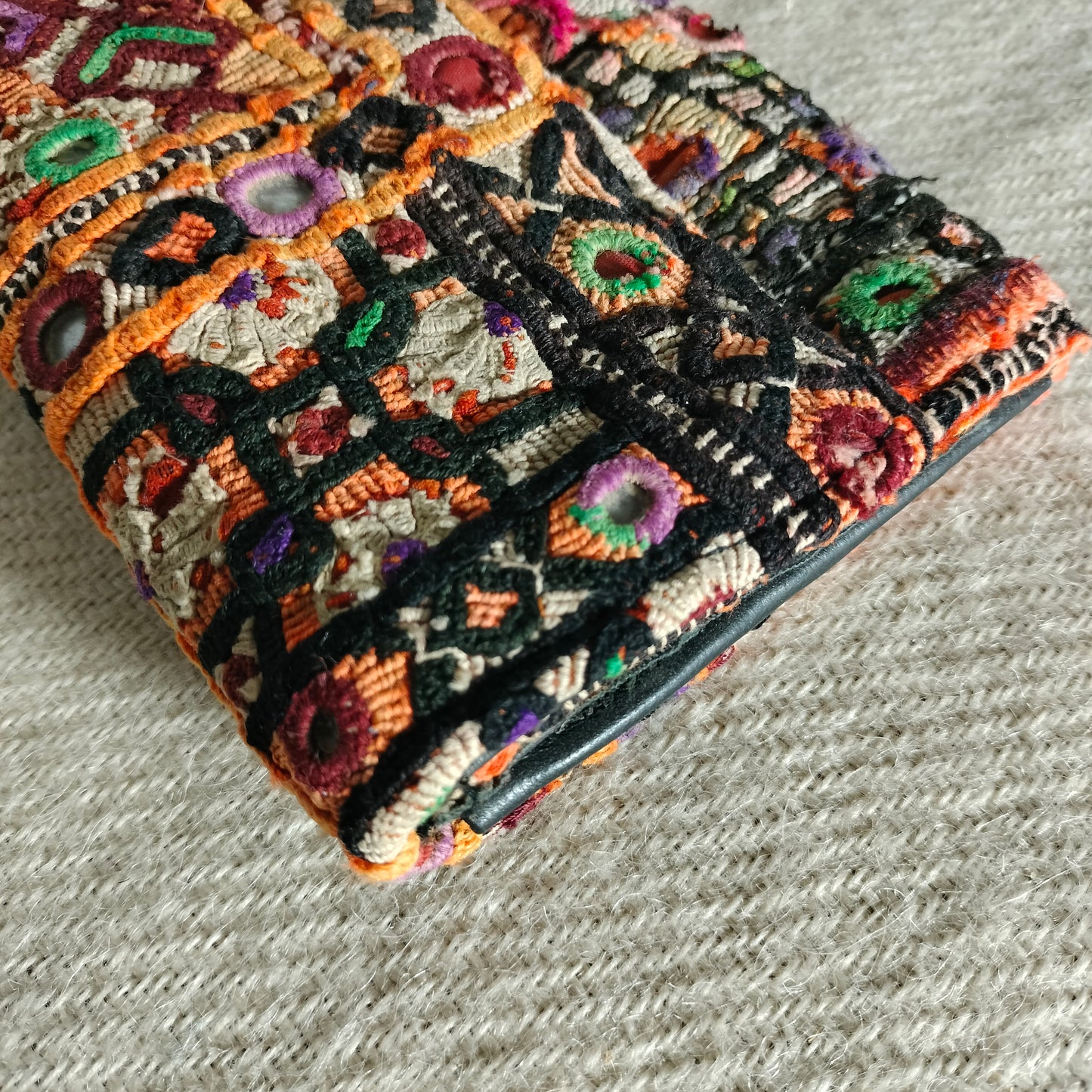 Vintage handmade clutch