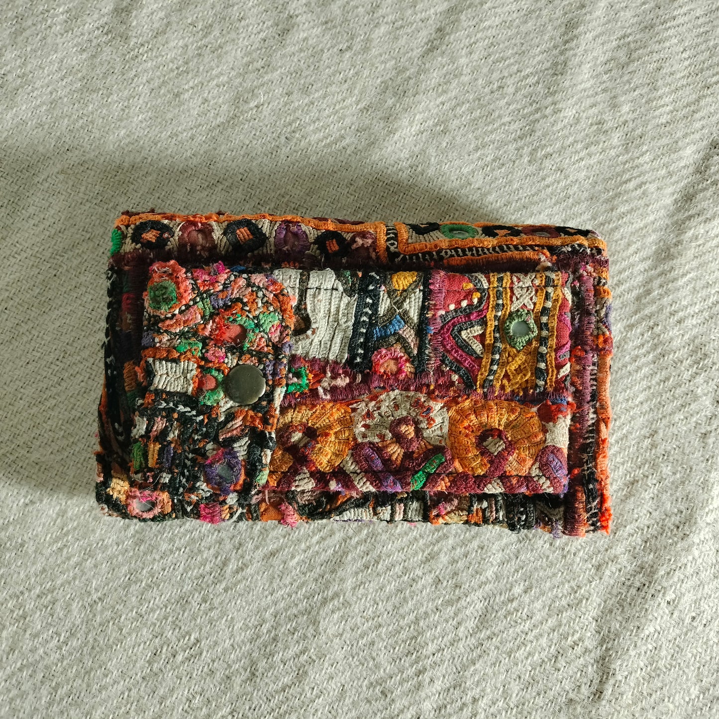 Vintage handmade clutch