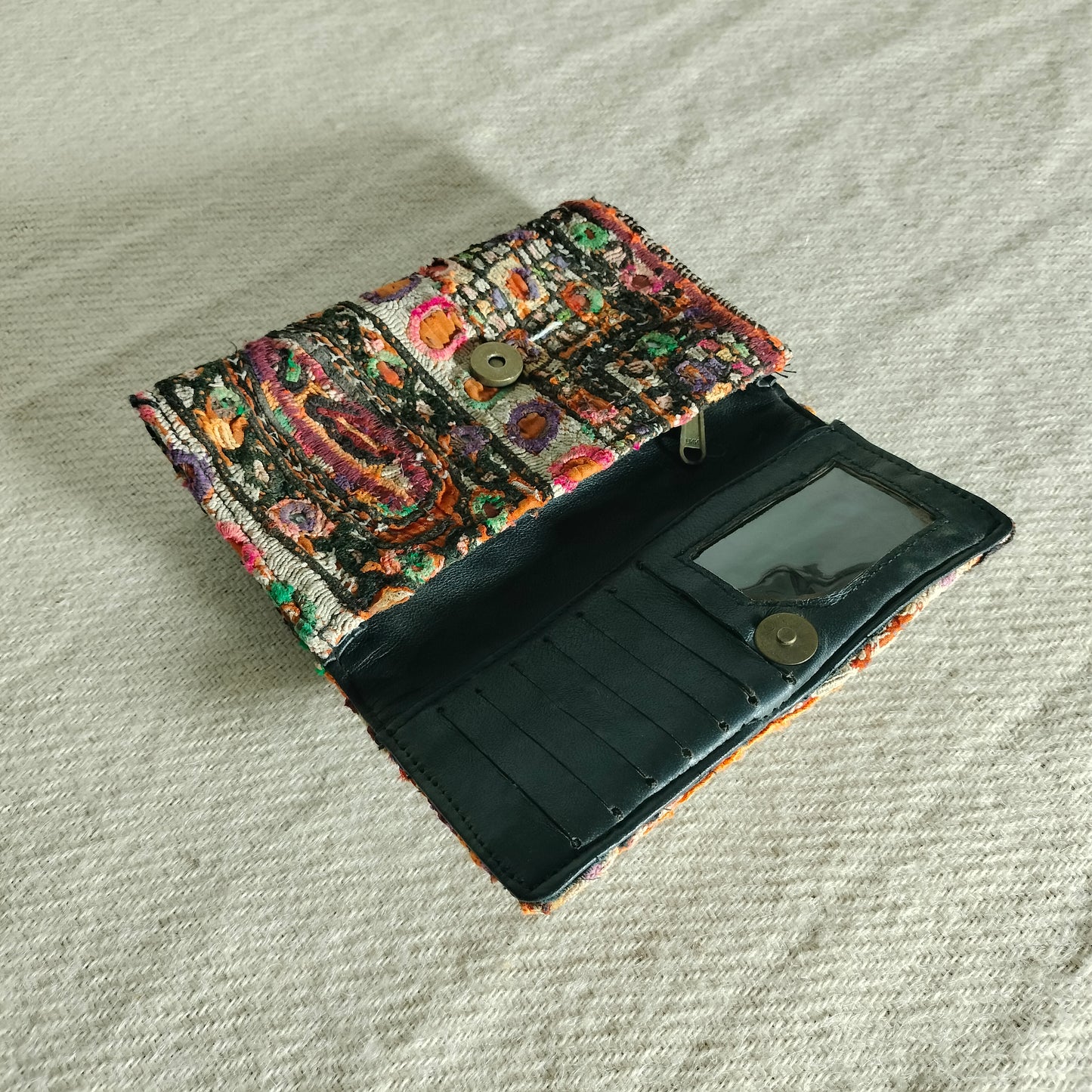 Vintage handmade clutch