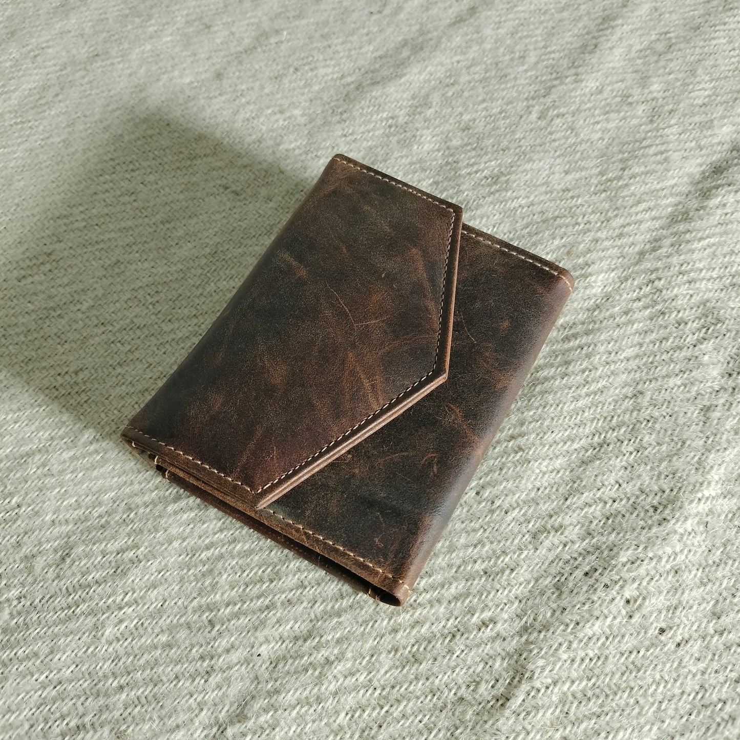 Leather hand wallet/purse