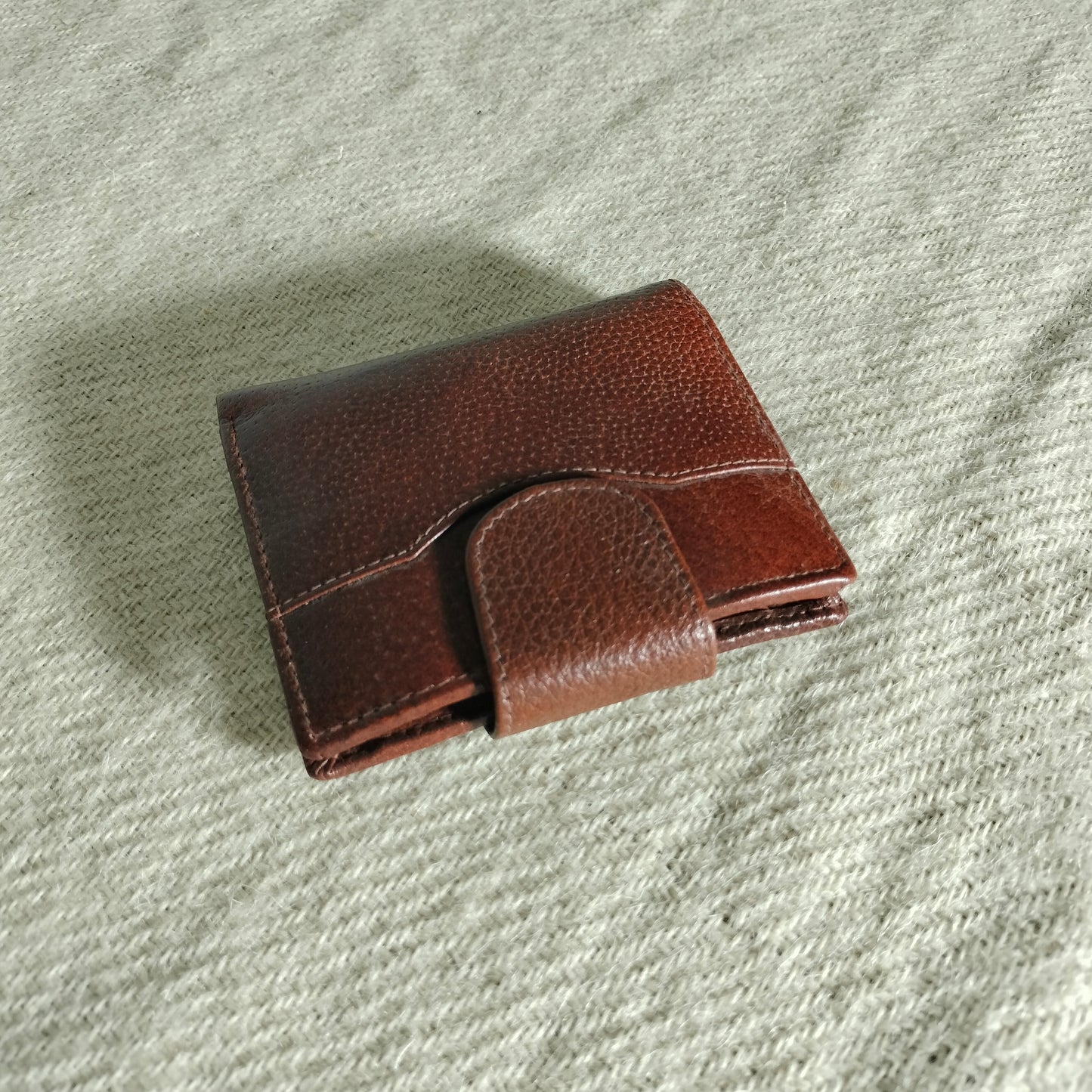 Leather wallet/purse for man