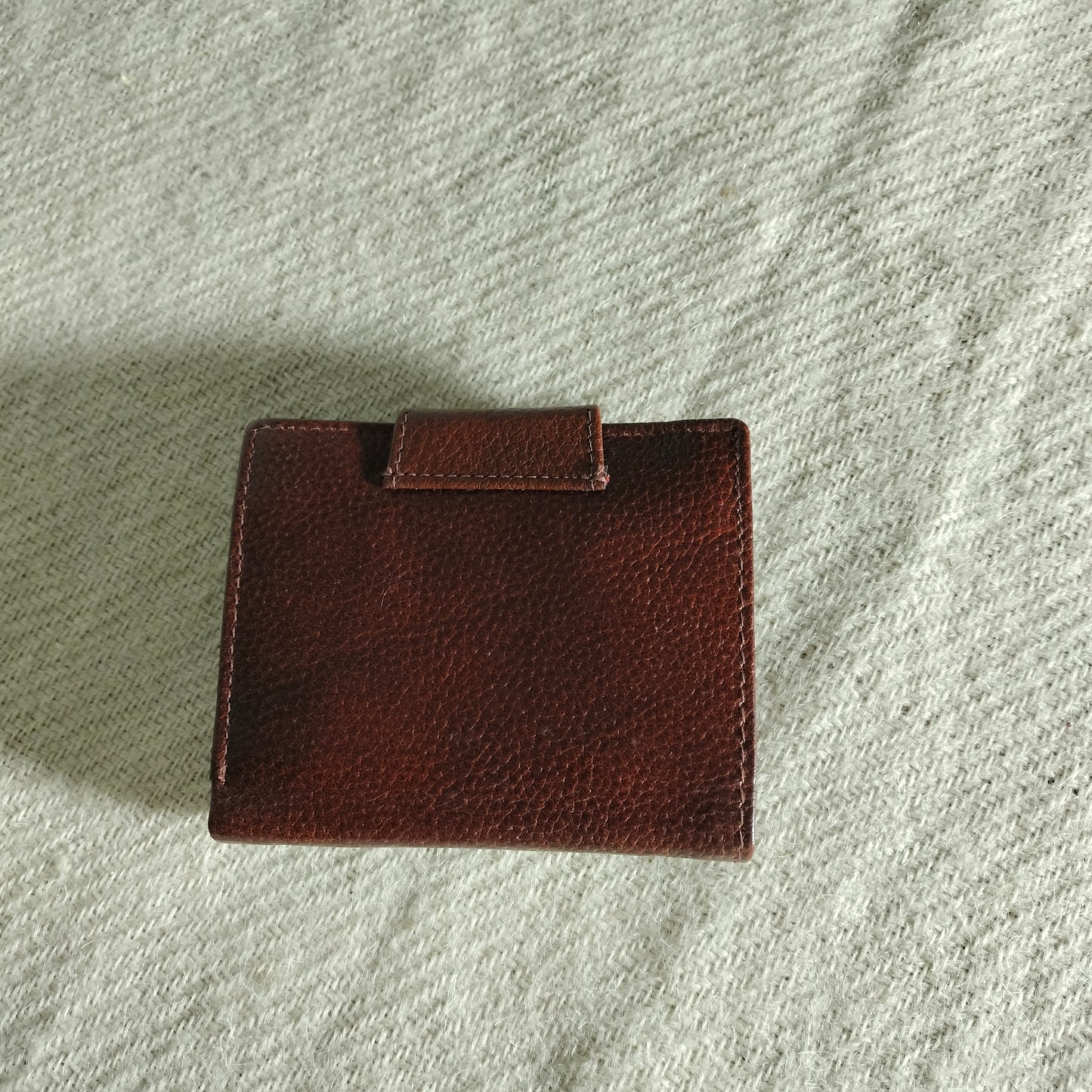 Leather wallet/purse for man
