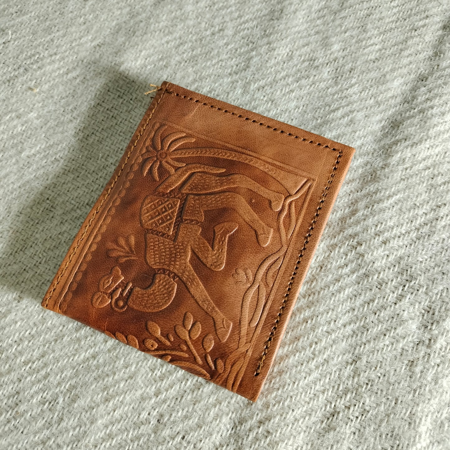 Camel natural leather wallet/purse for man (Copy)