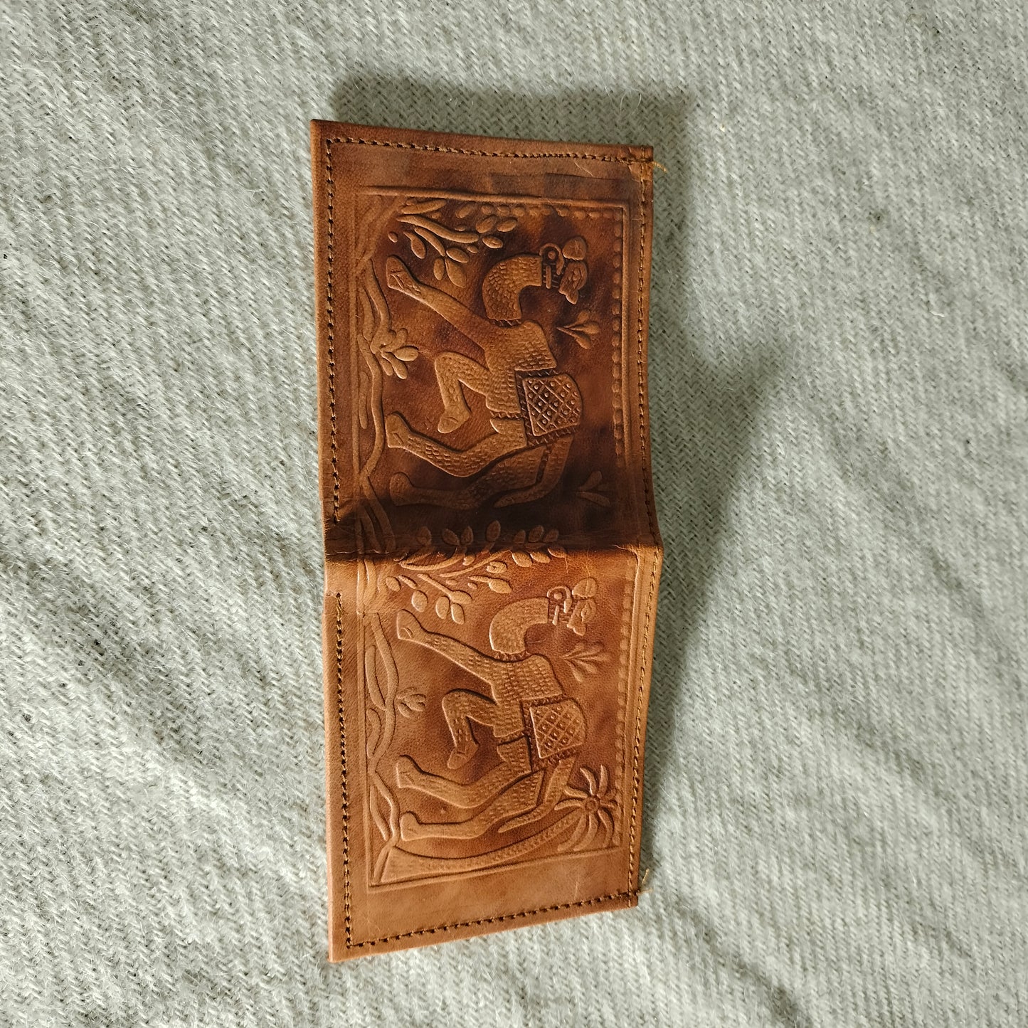 Camel natural leather wallet/purse for man (Copy)