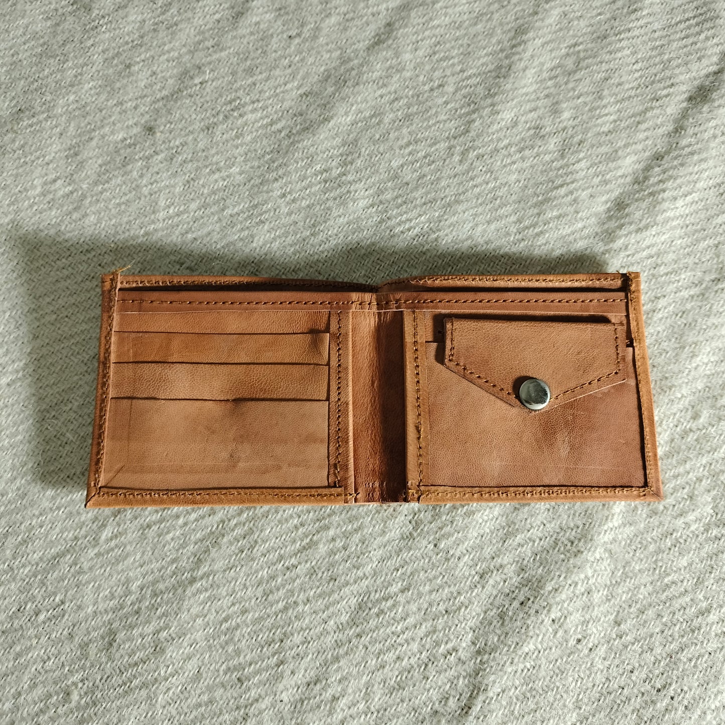 Camel natural leather wallet/purse for man (Copy)