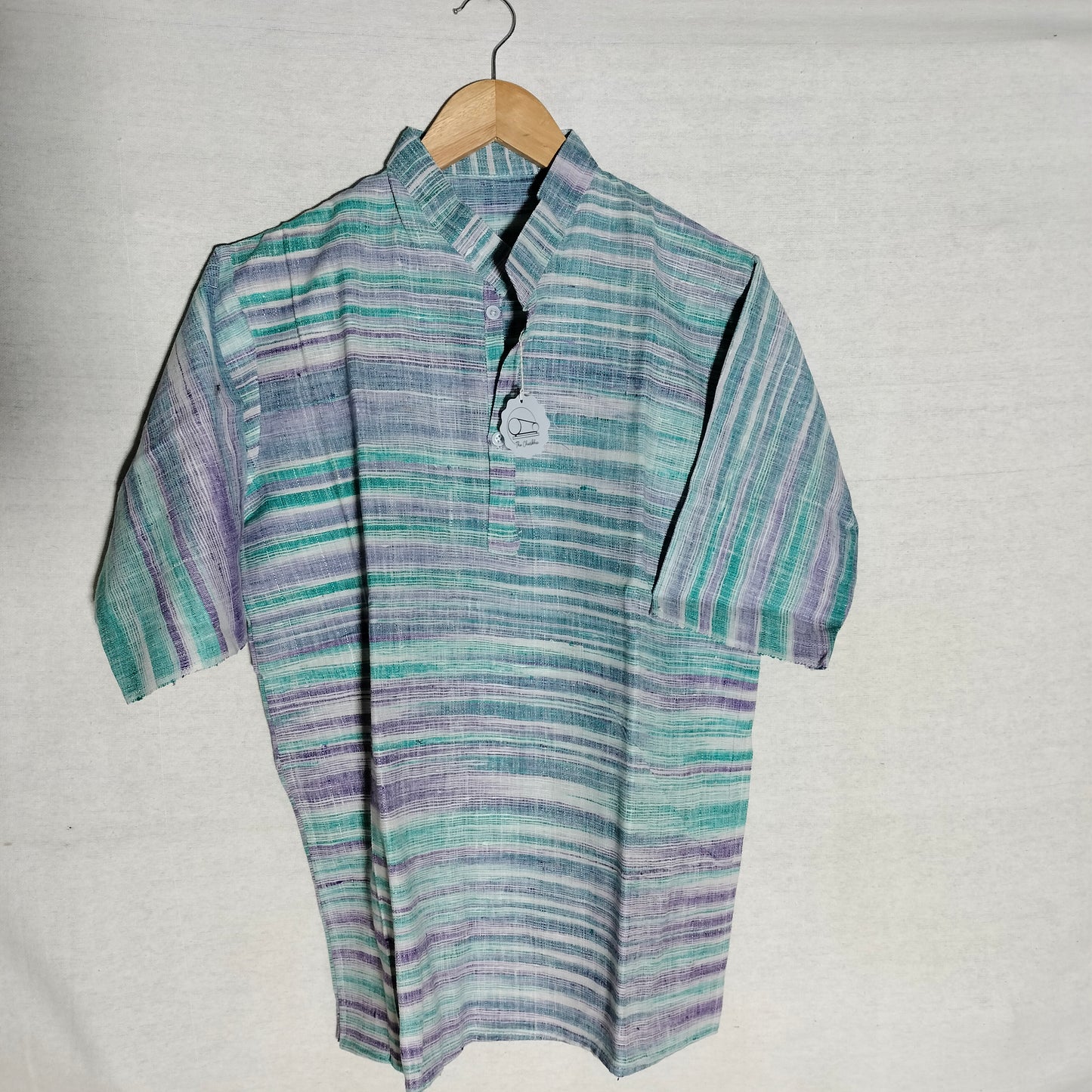 Vintage khadi fabric unisex shirt