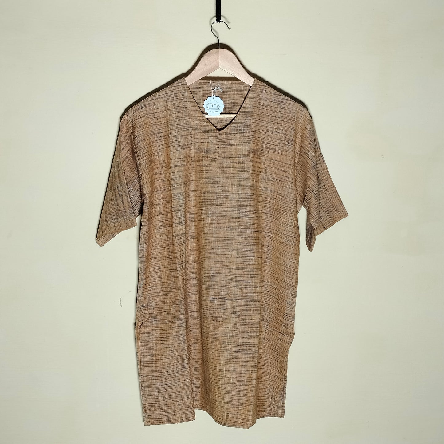 Vintage Khadi fabric kurta for woman