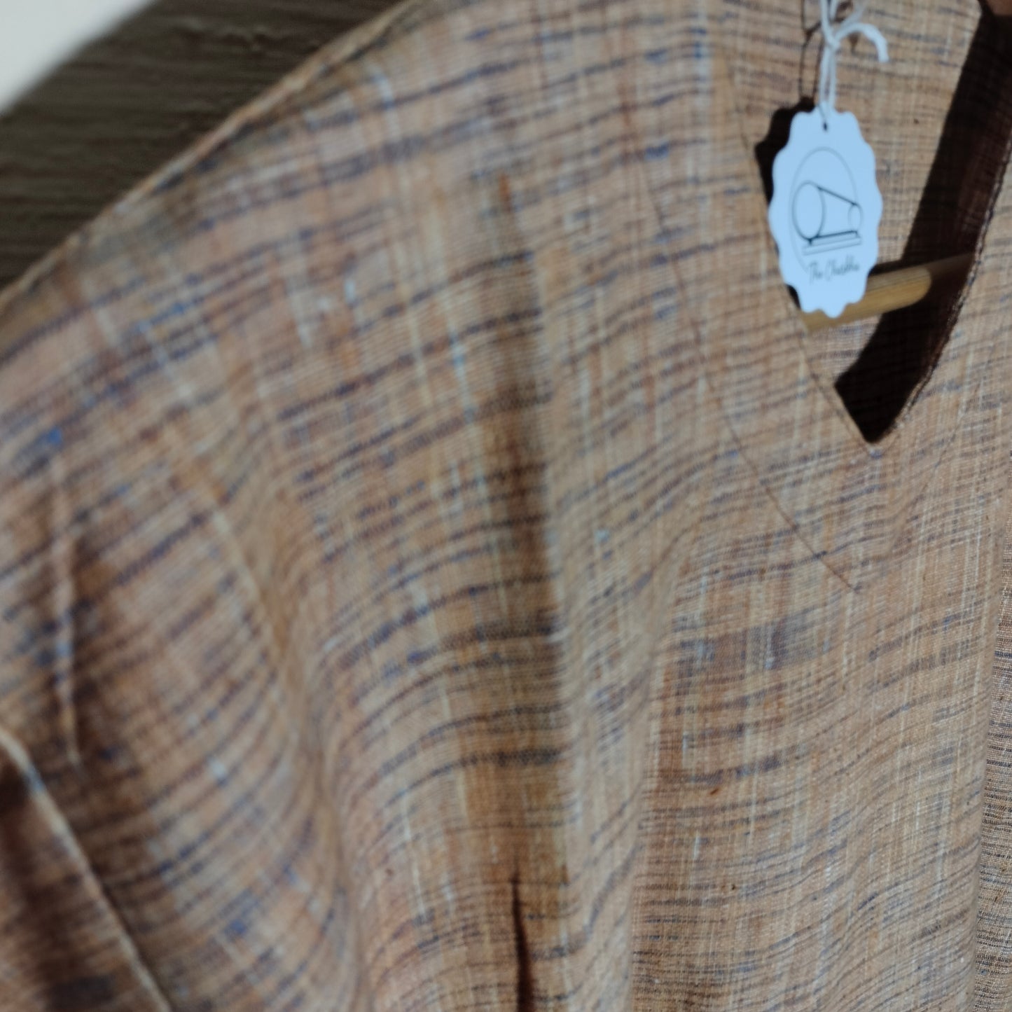 Vintage Khadi fabric kurta for woman