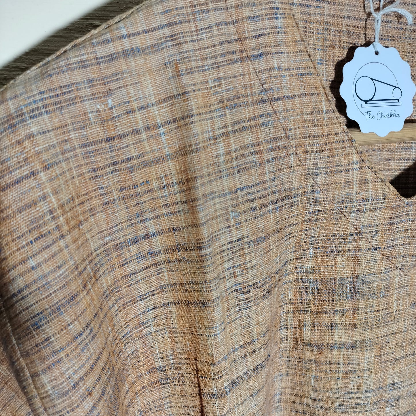 Vintage Khadi fabric kurta for woman