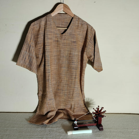 Vintage Khadi fabric kurta for woman
