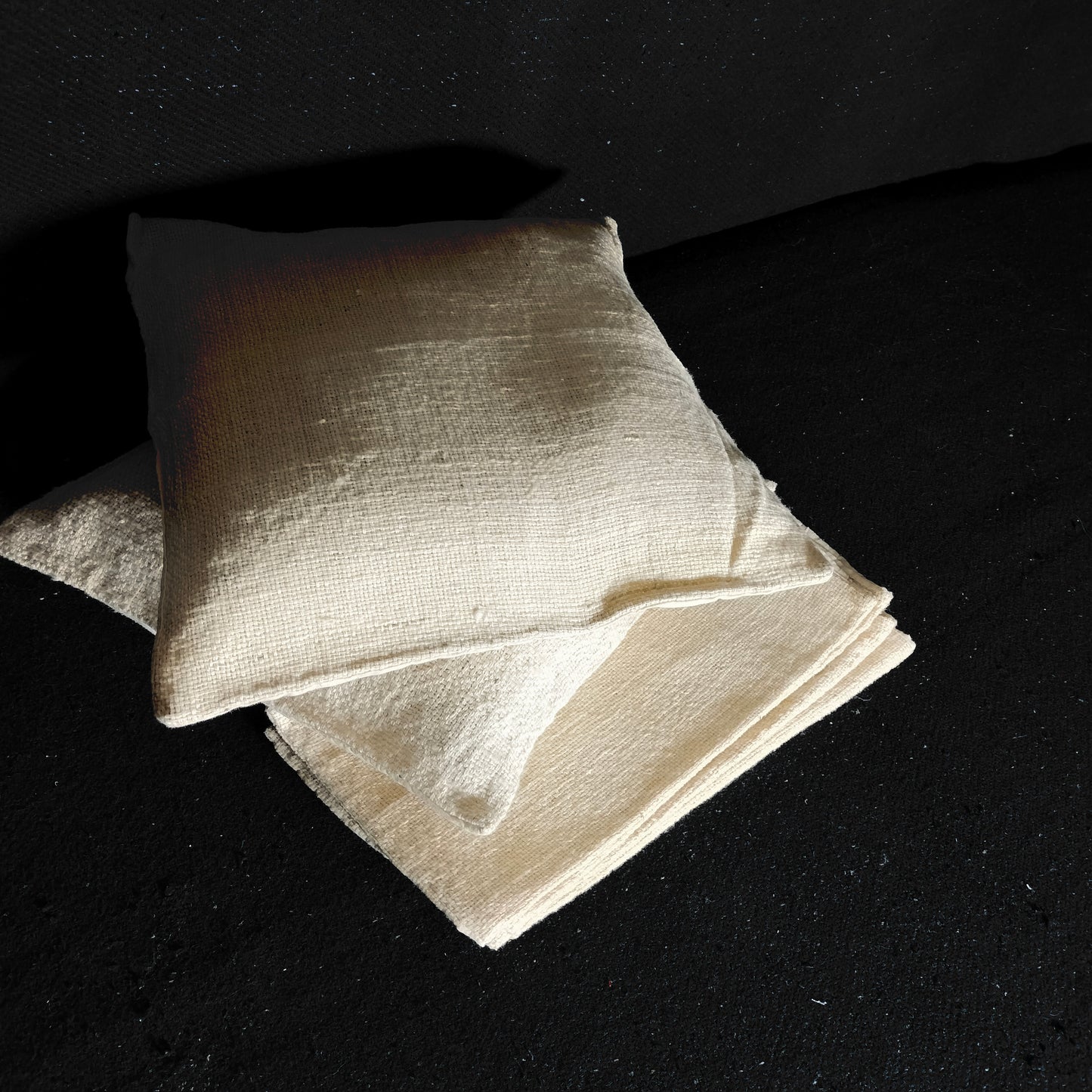 Khadi cushion covers