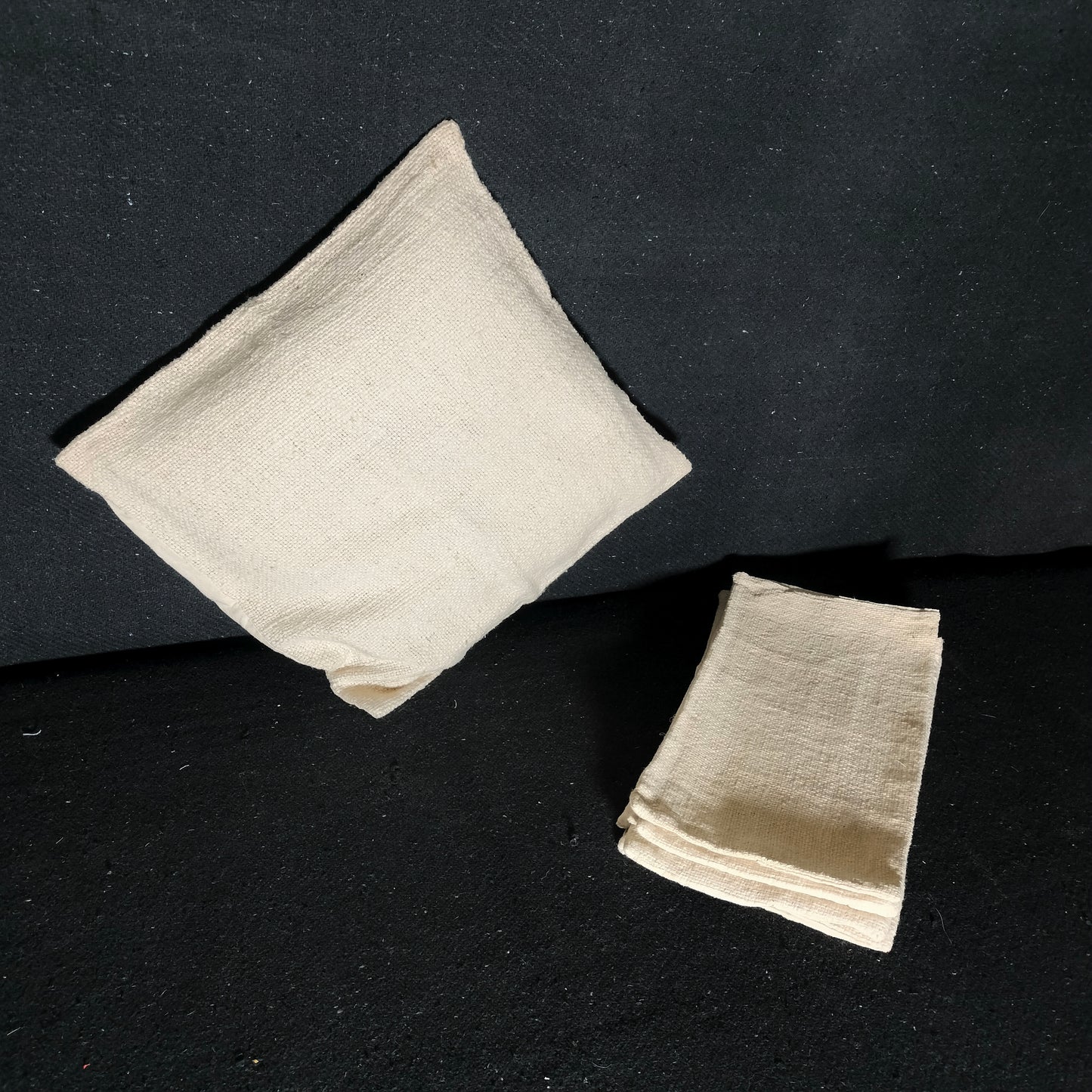 Khadi cushion covers