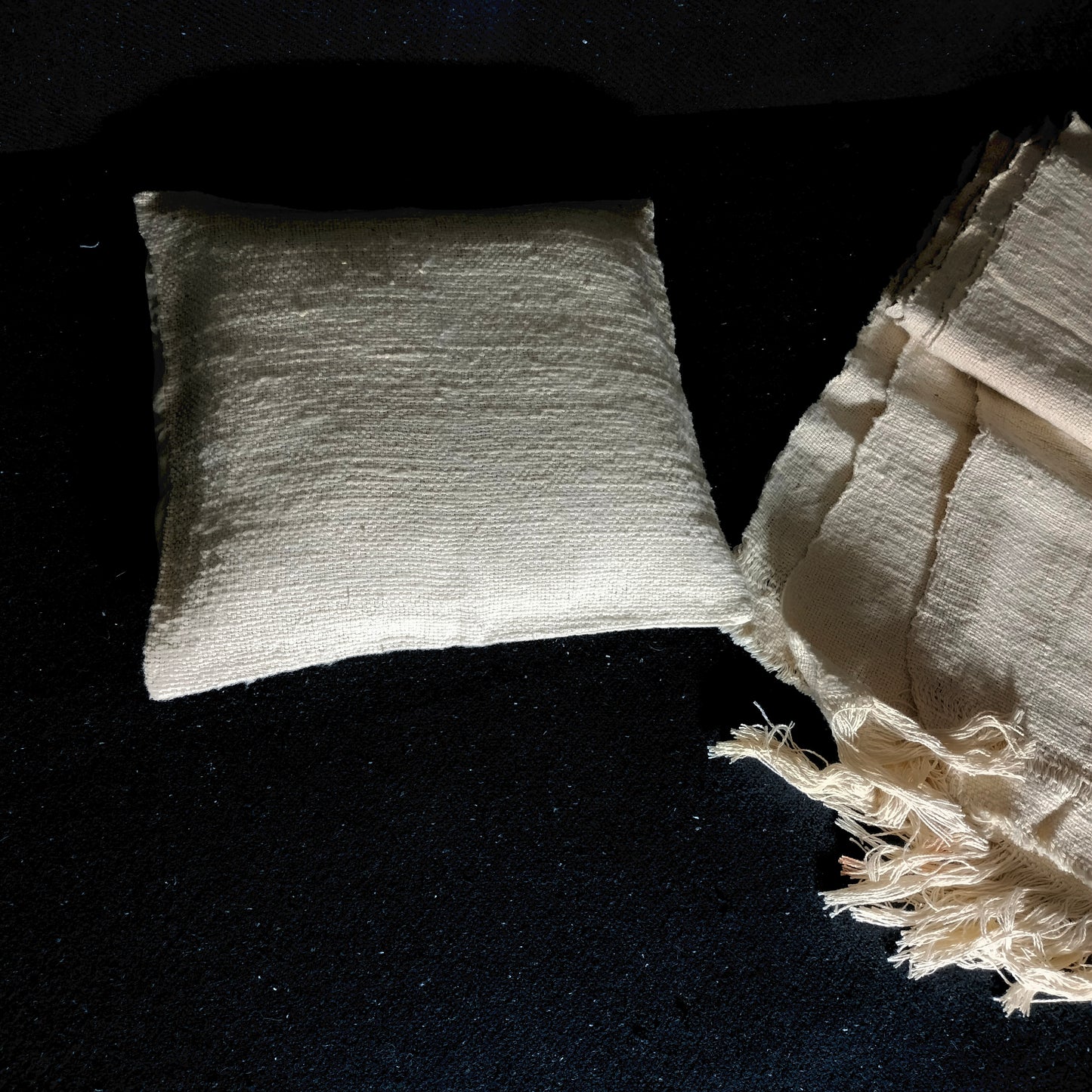Khadi cushion covers