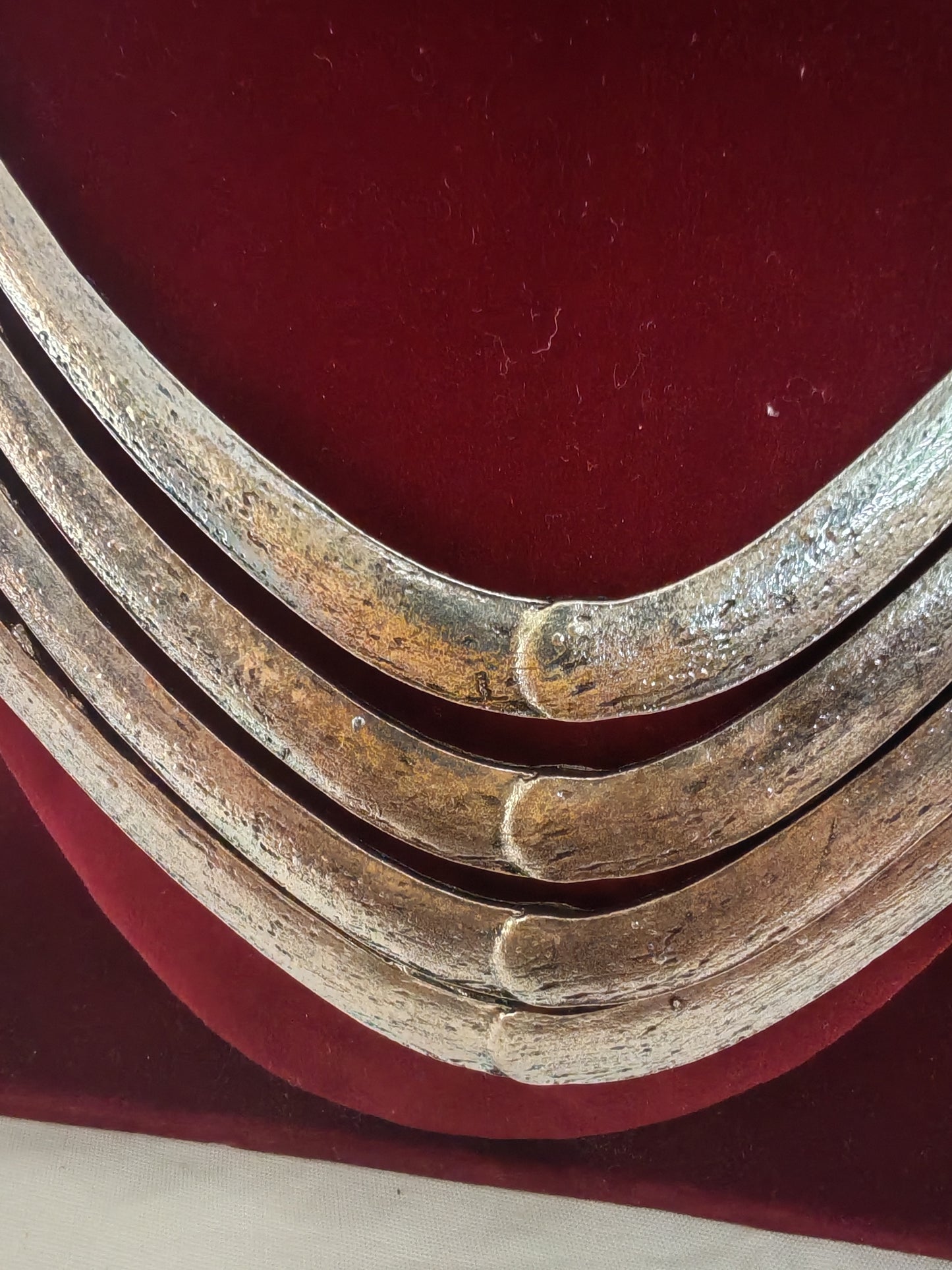 Sliver metal necklace