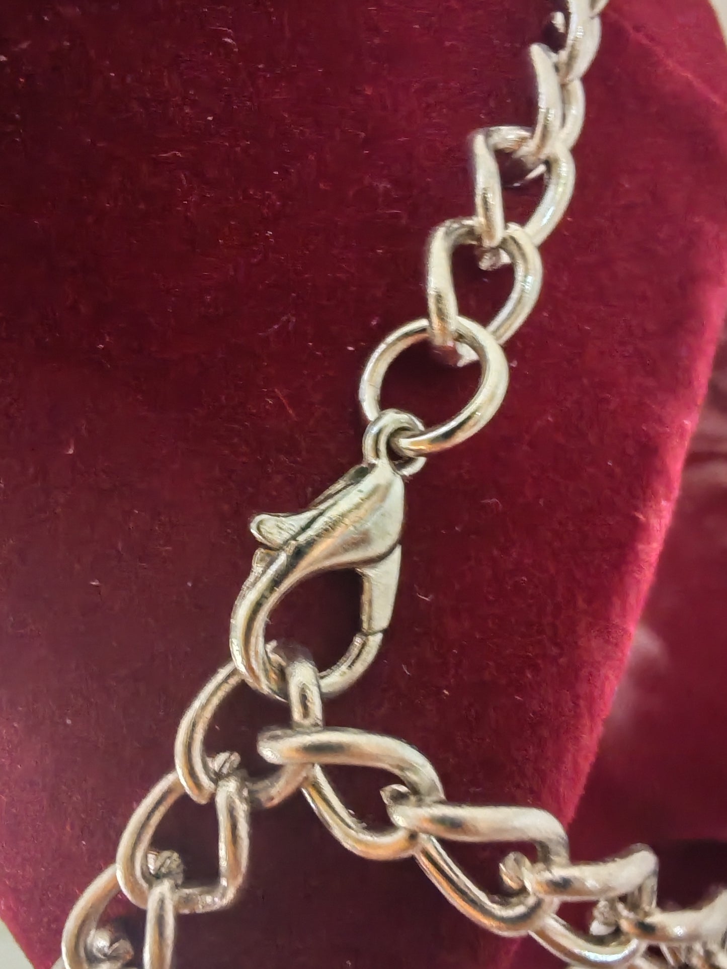 Sliver metal necklace