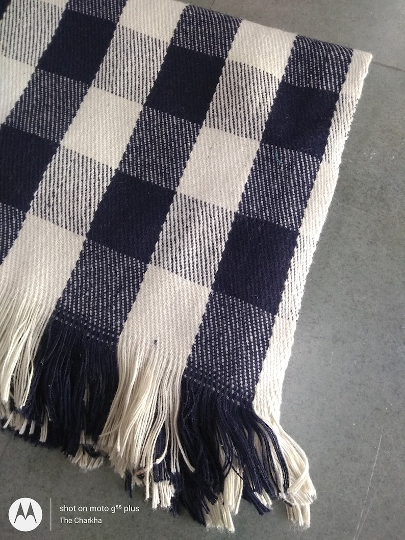 Pure sheep n camel wool blanket